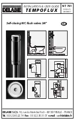 Preview for 6 page of Delabie TEMPOFLUX Installation & User Manual