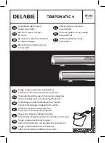 Предварительный просмотр 1 страницы Delabie TEMPOMATIC 4 443400 Installation Instructions Manual