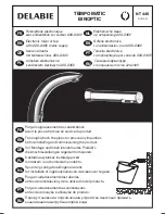 Preview for 1 page of Delabie TEMPOMATIC BINOPTIC Manual