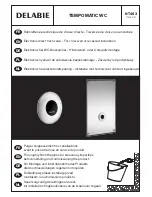 Preview for 1 page of Delabie TEMPOMATIC WC Installation Manual