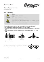 Предварительный просмотр 33 страницы Delachaux Conductix-Wampfler 0314 Series Installation Manual