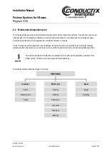 Предварительный просмотр 42 страницы Delachaux Conductix-Wampfler 0314 Series Installation Manual