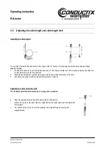 Предварительный просмотр 20 страницы Delachaux Conductix-Wampfler 040804 Series Operating Instruction