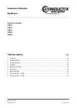 Предварительный просмотр 23 страницы Delachaux Conductix-Wampfler 040804 Series Operating Instruction