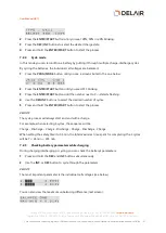 Preview for 50 page of DELAIR UX11 User Manual