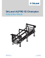 Preview for 1 page of DeLaval ALPRO ID Champion Instruction Book