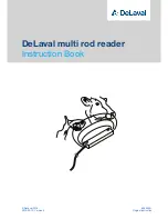 Preview for 1 page of DeLaval Multi rod reader Instruction Book