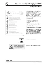 Preview for 28 page of DeLaval VMS 2008 Instruction Book