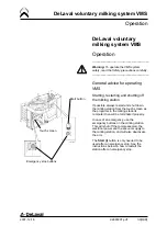 Preview for 47 page of DeLaval VMS 2008 Instruction Book