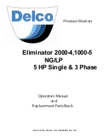 Delco 1500 - 5 NG 091 Operator'S Manual preview