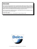 Preview for 32 page of Delco 1500 - 5 NG 091 Operator'S Manual