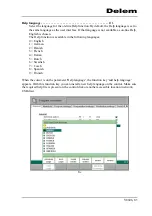 Preview for 109 page of Delem DA-65W Reference Manual