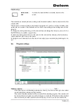 Preview for 111 page of Delem DA-65W Reference Manual