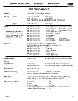 Preview for 33 page of DELEX DSI ES8300 Installation And Operation Instructions Manual