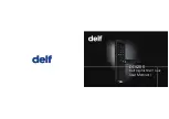 delf DDL200 User Manual предпросмотр