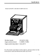 Preview for 2 page of Delfa WQP12-9242B Technical & Service Manual