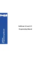 Delfi DelfiScan C51 Programming Manual preview