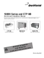 Delfield 186114 BUC Service And Installation Manual предпросмотр