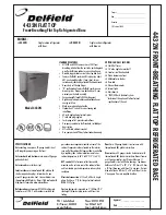 Delfield 4432N Specifications preview