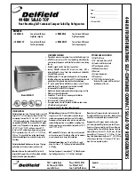 Preview for 1 page of Delfield 4448N-12 Specifications