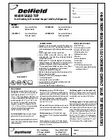 Preview for 1 page of Delfield 4448N-8 Specification Sheet