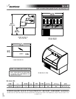 Предварительный просмотр 2 страницы Delfield 549-OR Specification Sheet