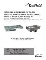 Delfield 8100-EF Service, Installation And Care Manual preview