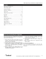 Preview for 3 page of Delfield 8100-EF Service, Installation And Care Manual