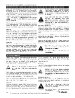 Preview for 10 page of Delfield 8100-EF Service, Installation And Care Manual