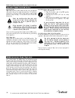 Preview for 14 page of Delfield 8100-EF Service, Installation And Care Manual