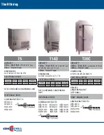 Preview for 14 page of Delfield Blast Chillers/Shock Freezers Brochure & Specs