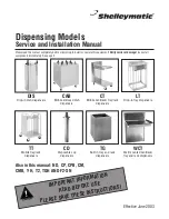 Preview for 1 page of Delfield CAB2-1013 Install Manual