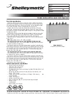 Delfield CAB3-1013 Specifications preview