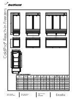 Предварительный просмотр 2 страницы Delfield ColdPro F1FL Specifications