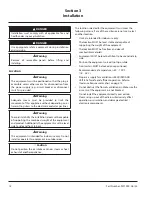 Preview for 12 page of Delfield CV10E Installation, Operation And Maintenance Manual