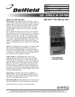 Delfield Dual View 536-SR68 Specification Sheet preview