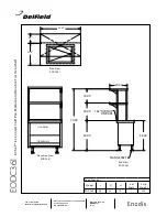 Preview for 2 page of Delfield EODC36I Specifications