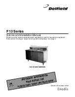 Delfield F13 Series Service And Installation Manual preview