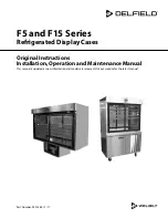 Preview for 1 page of Delfield F15MC48D-E Installation, Operation And Maintenance Manual