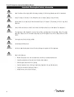 Preview for 2 page of Delfield F15MC48D Installation, Operation And Maintenance Manual