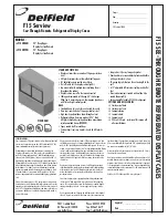 Delfield F15SR48N Specification Sheet preview