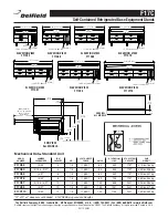 Preview for 2 page of Delfield F17C110 Specification Sheet