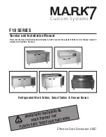 Preview for 1 page of Delfield F18DC52 Service And Installation Manual