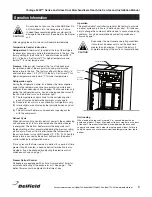 Preview for 5 page of Delfield GFR1-G Service And Installation Manual