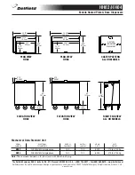 Предварительный просмотр 2 страницы Delfield HH02 Specifications