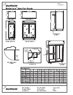 Предварительный просмотр 2 страницы Delfield Meridian MHPT1-G Specifications