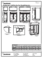 Предварительный просмотр 2 страницы Delfield Meridian MRPT1-GS Specifications