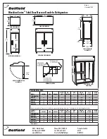 Предварительный просмотр 2 страницы Delfield Meridian MRR1N-S Specifications