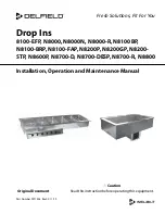 Delfield N8018 Installation, Operation And Maintenance Manual preview