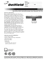 Preview for 1 page of Delfield N8146NB Specifications